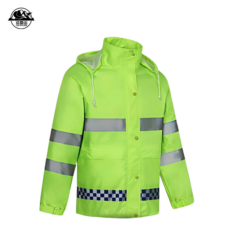沿盘山 雨衣 兰格绿 M-4XL(下单请备注尺码) 套高清大图