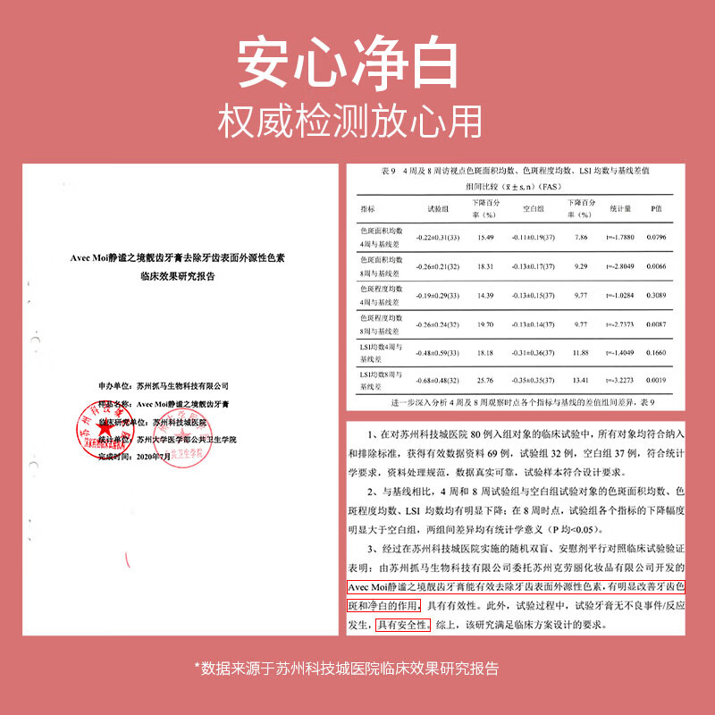 Avec Moi静谧之境益生菌牙膏100g*3+牙刷1支