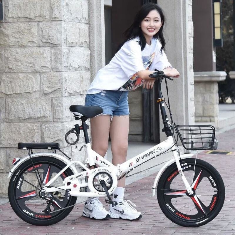 迷你折叠自行车超轻便携16/20/22寸减震变速男女式学生小型车高清大图