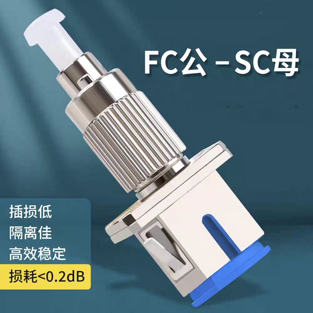 苏玖创 光纤连接耦合器 FC公转SC母 个高清大图