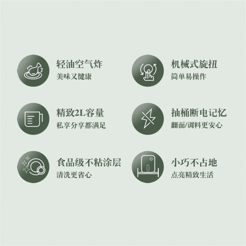 艾贝丽空气炸锅ABL-KZ225空气炸锅高清大图
