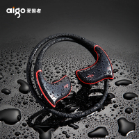 爱国者（aigo）运动无线蓝牙耳机601 跑步mp3插卡可接电话双耳耳塞入耳脑后挂耳式华为OPPO苹果一体式健身男女
