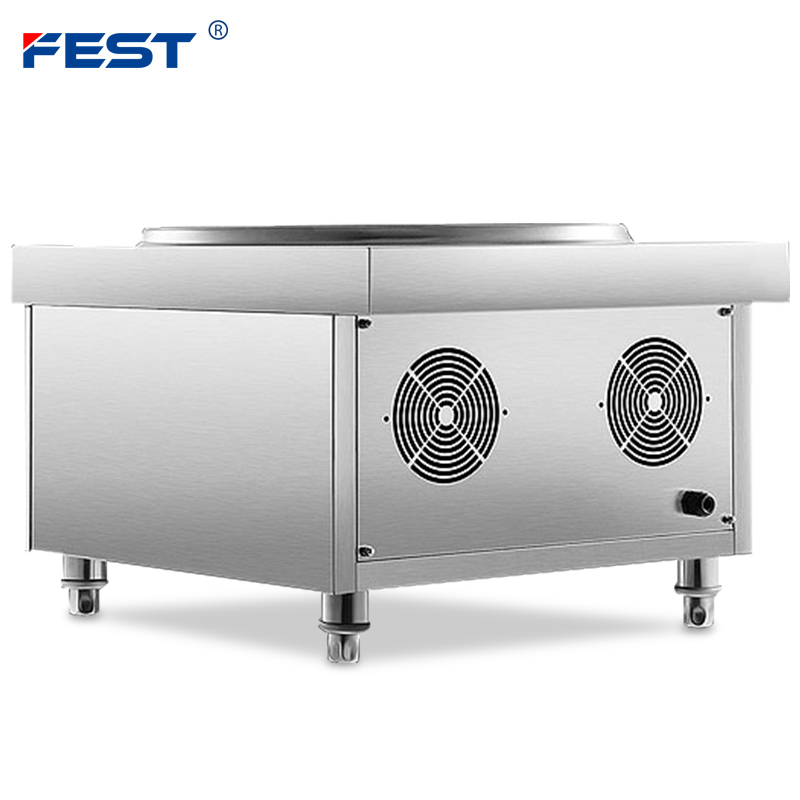 FEST商用电磁炉15KW平面爆炒炉大功率电磁灶台式电池炉平汤炉厨房商业设备饭堂酒店15kw 15千瓦平面电磁炉 送四样