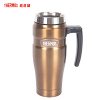 膳魔师不锈钢保温杯SK-1000 GL香槟色 1000ML 时尚轻便 THERMOS