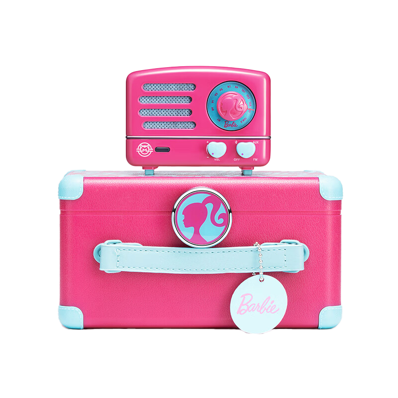 猫王收音机猫王音响猫王小王子OTR 欢唱版便携式蓝牙音箱K歌KTV音响麦克风复古小音响 [青松欢唱礼盒]高清大图