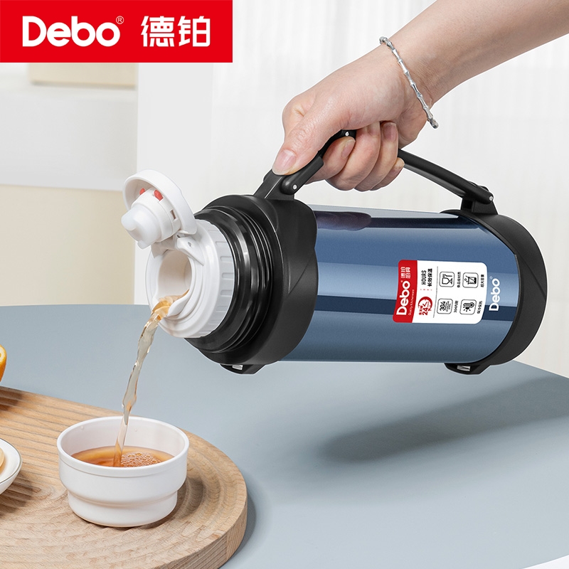 德铂Debo 韦尔登真空保温水壶304不锈钢大容量保温壶DEP-867高清大图