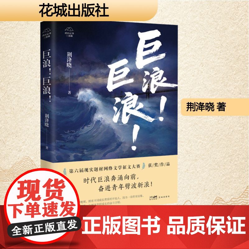 巨浪!巨浪! 荆洚晓 著 中国现当代文学 文学 花城出版社高清大图