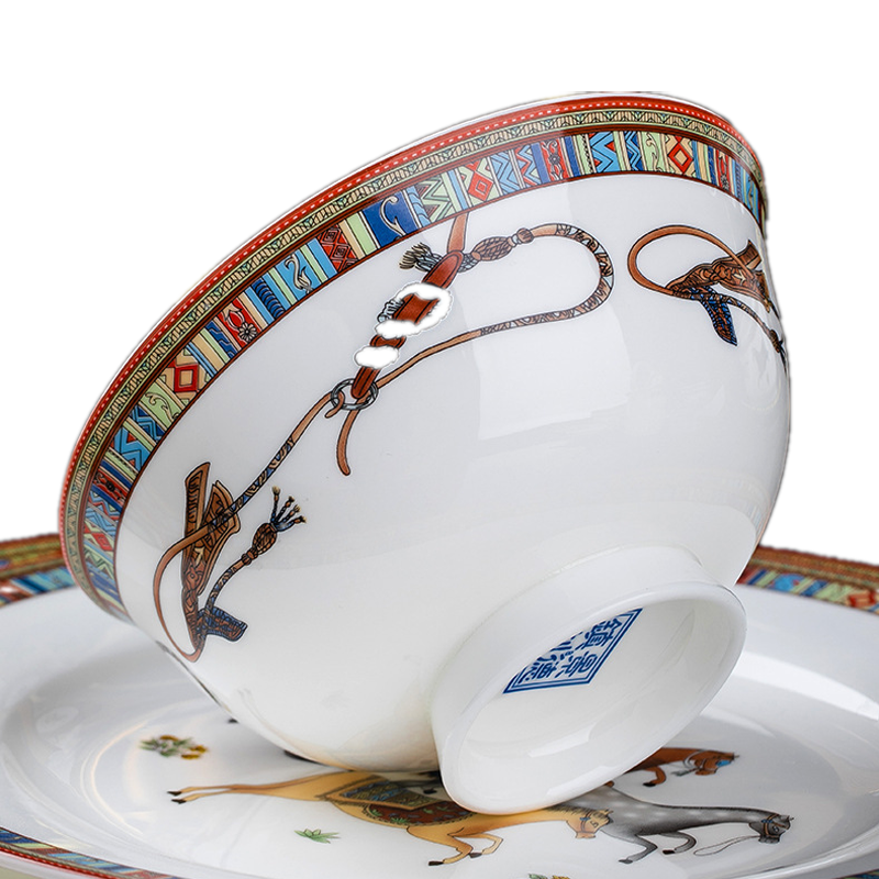 骨瓷餐具套装 38件套 套高清大图