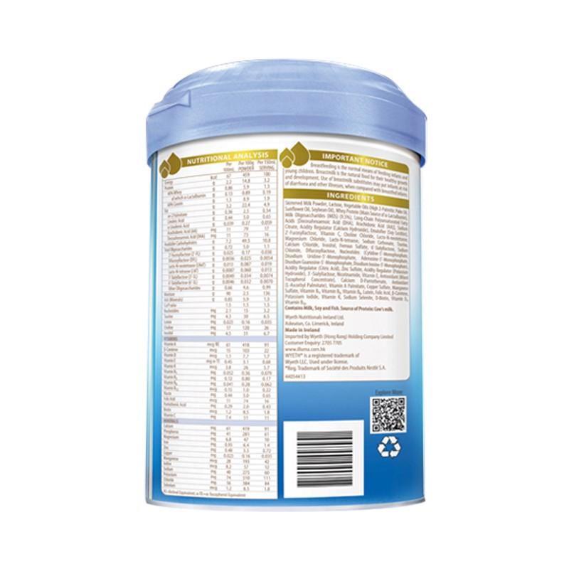 港版惠氏Wyeth全新启赋未来 10HMO前沿配方2段(6-12个月)800g高清大图