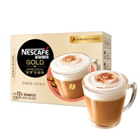 雀巢(Nestle)咖啡 金牌馆藏 臻享白咖啡 速溶 冲调饮品 29gX12条 倪妮同款