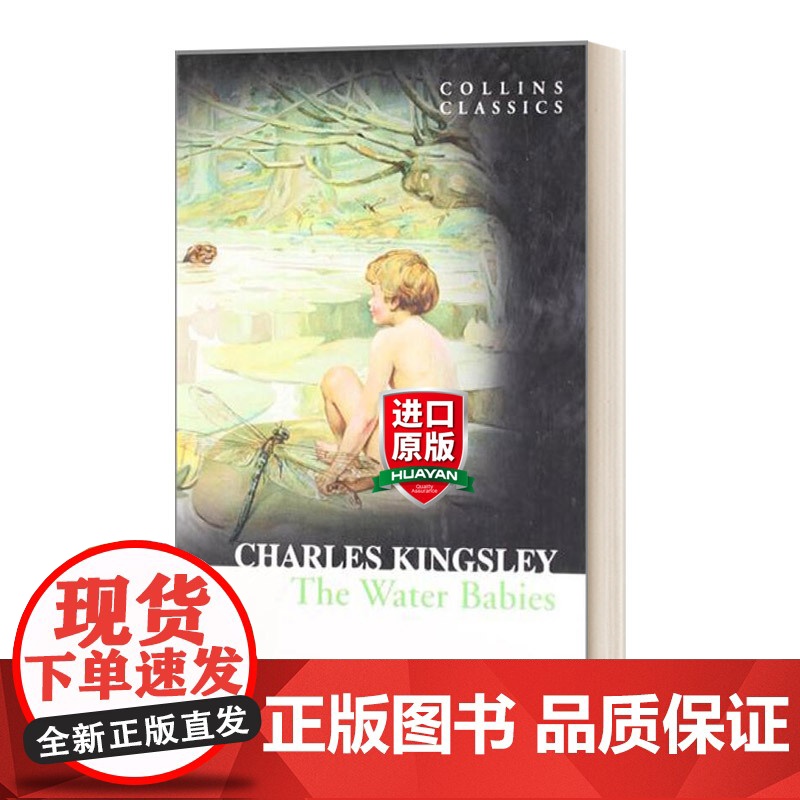 英文原版 The Water Babies 水孩子 Collins Classics 柯林斯经典系列高清大图