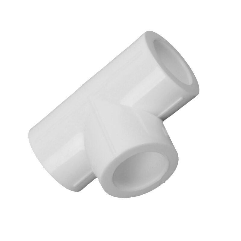 国标PPR水管配件 等径三通 20mm 50个高清大图