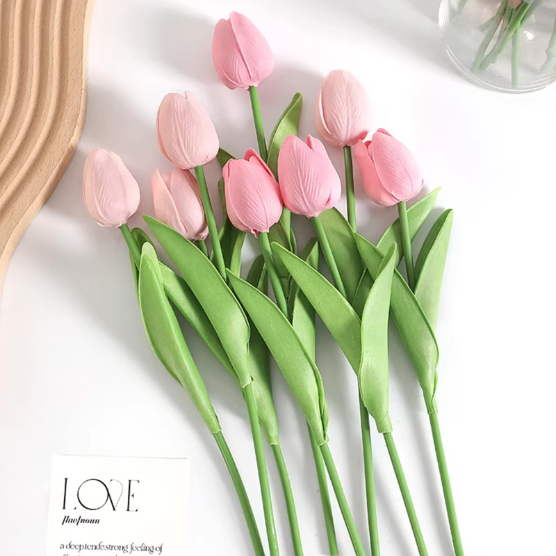 锦瑞星装饰仿真花摆件郁金香F2-A个高清大图