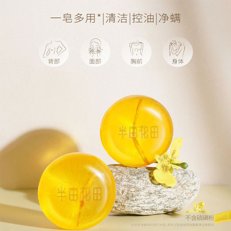 半亩花田(Little Dream Garden) 苦参除螨皂100g*2块