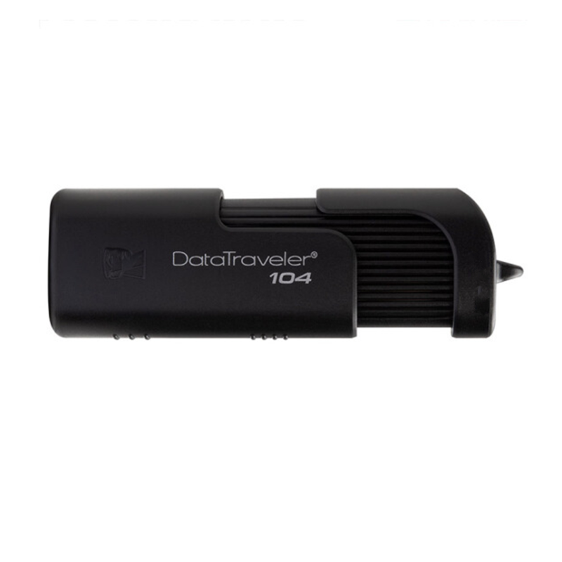 金士顿（Kingston） DT104 U盘 黑色 时尚便利 16GB