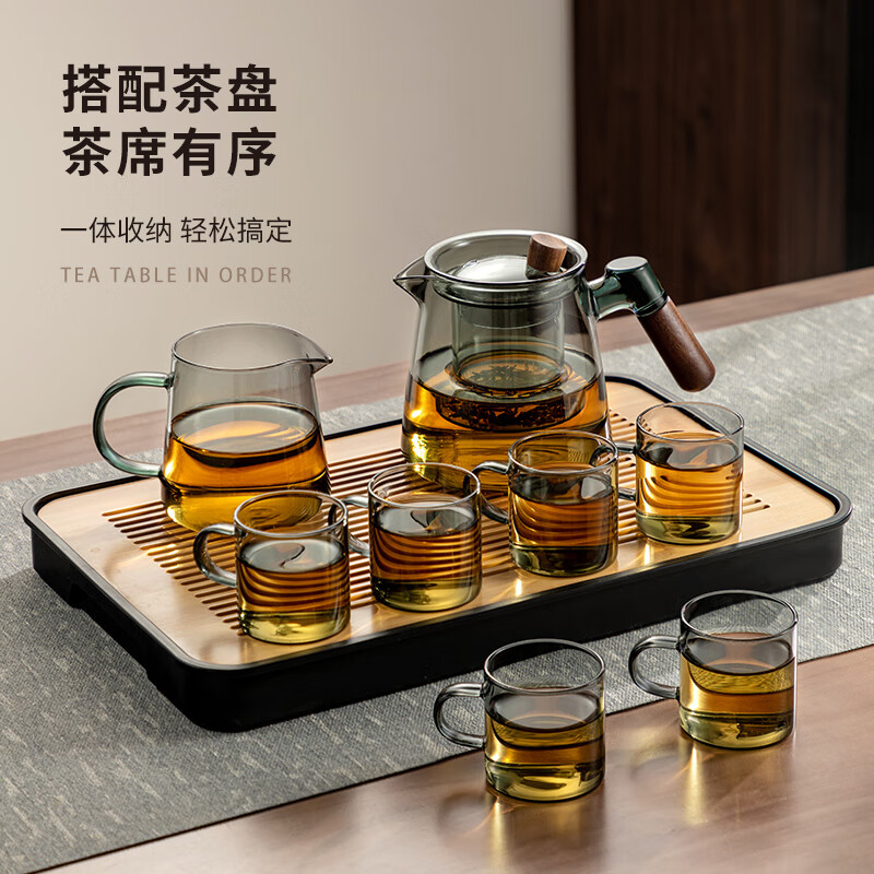 忆壶茶(YIHUTEA) 100ml 6只/套 玻璃杯 (计价单位:套)高清大图