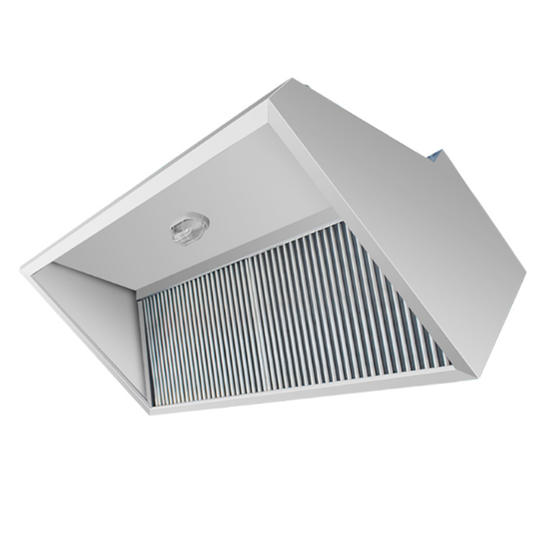 定制配套厨房烟罩油烟机 商用油烟机 2400*1300*800mm g