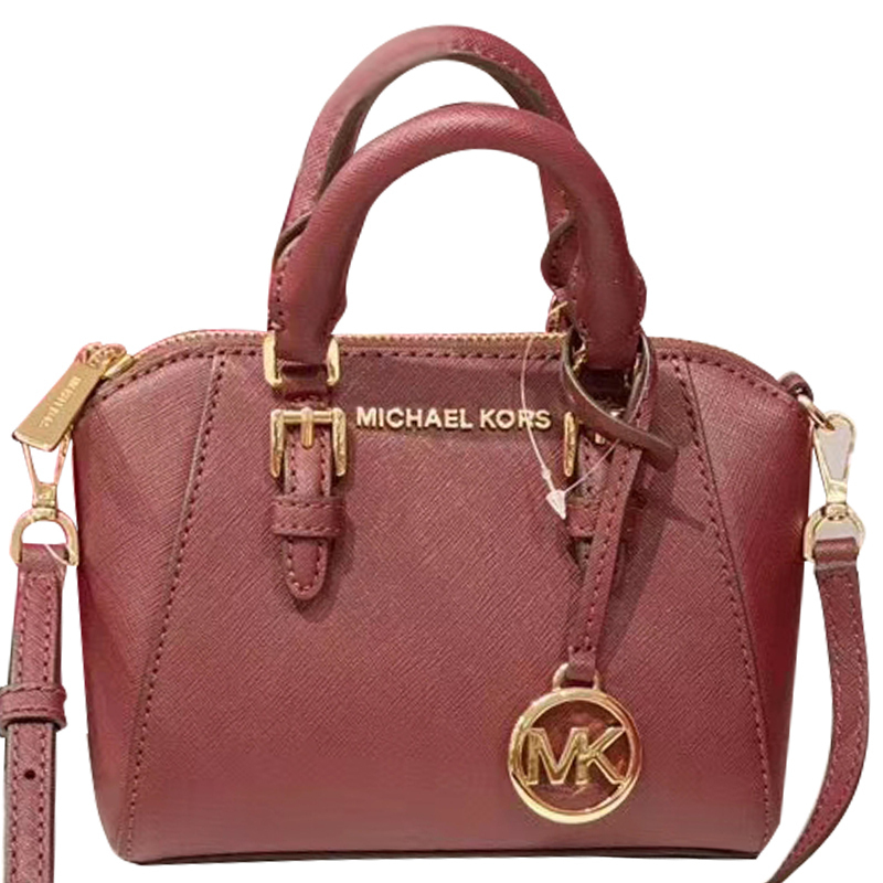 [自营]迈克·科尔斯(MICHAEL KORS)女士拉链款迷你真皮手提包单肩包斜挎包 mk女包