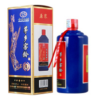 贵州茅台集团 茅乡窖龄 原浆 蓝 52度 浓香型白酒 500ml*6 整箱装