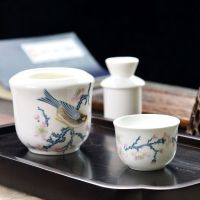 苏宁放心购唐山骨瓷酒具家用二两白酒温酒器烫酒热暖酒器酒骨瓷子