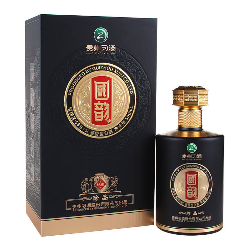 习酒国韵珍品 53度500ml 酱香型 新老版本年份随机高清大图