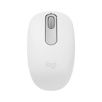 罗技(Logitech)M196 无线蓝牙鼠标 办公鼠标 笔记本商务办公家用 小巧便携 对称手型 珍珠白