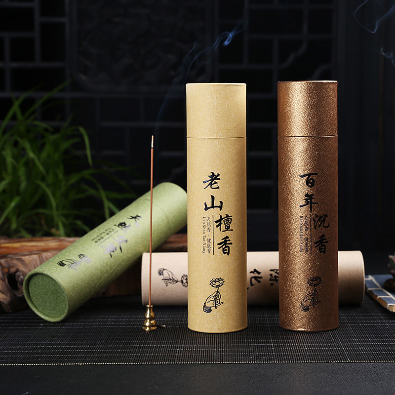 [送香插]线香老山檀香香薰沉香家用室内艾草驱蚊除臭香薰香高清大图