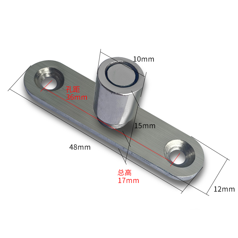 213下导轮/限位器 万向吊轮折叠门吊轮吊轨轨道全套推拉门滑轮隔断