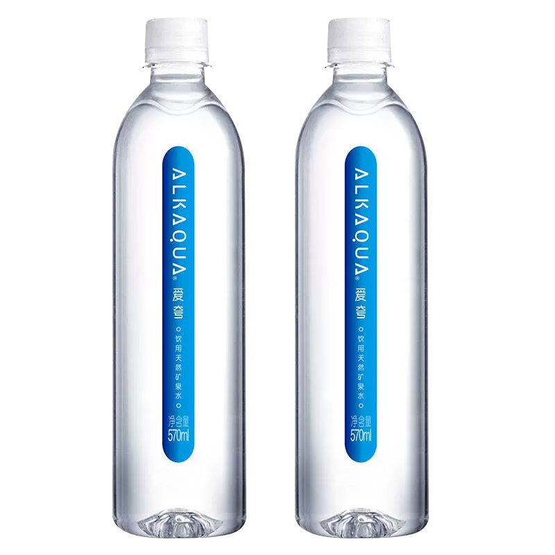 统一 爱夸 长白山 天然矿泉水 即饮装 570ml*15 整箱装高清大图