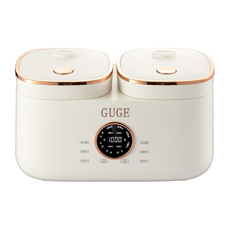 谷格(GUGE)电饭煲家用双锅双胆一体小型4L多功能智能预约煲汤煮饭锅GB88高清大图