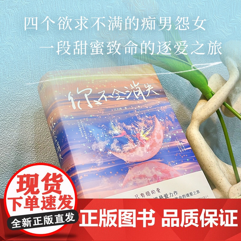 [央视网]你不会消失:全二册 江天鸿悬爱力作 青春/都市/言情/轻小说 悬疑小说 七月与安生同类型小说 张小娴倾情XF高清大图