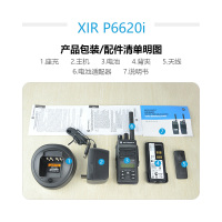 [苏宁自营] 摩托罗拉(MOTOROLA) XIR P6620I UHF 数字对讲机 (计价单位:台)