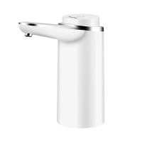 奥克斯桶装水抽水器 家用饮水器纯净水压水器电动抽水机矿泉水抽水器吸水器充电式上水器 黑色标准款AUX-WP702