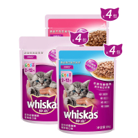 伟嘉妙鲜包 幼猫湿粮混合口味妙鲜包85g*12包装