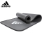 阿迪达斯(adidas)加长加厚瑜伽垫NBR材质减震健身垫10mm黑色ADMT-12235BK