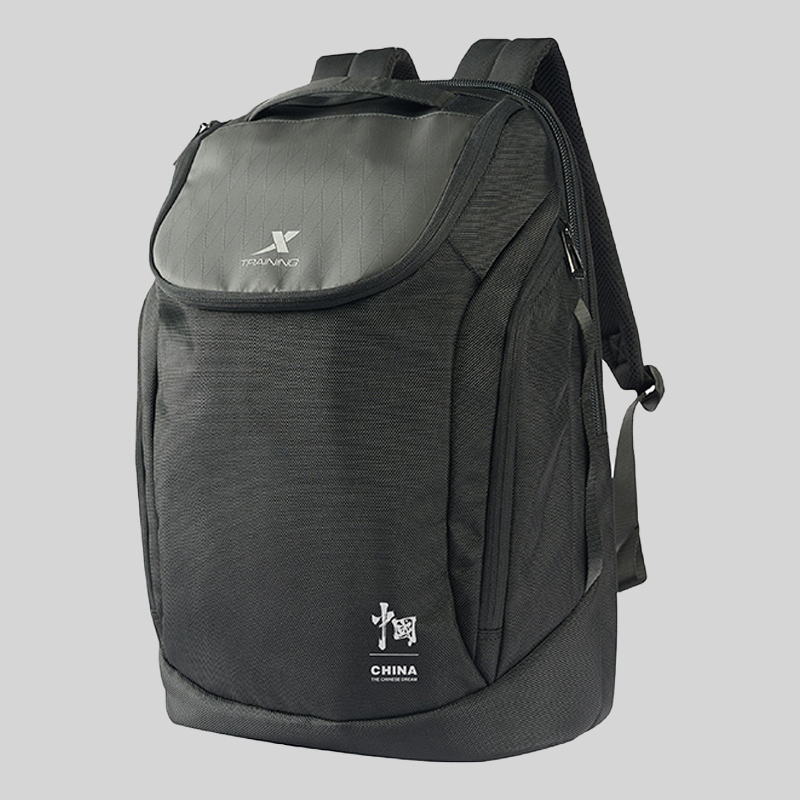 特步 双肩包 黑色975237118206/个高清大图