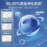 海尔冰箱家用342升一级能效风冷变频法式多门电冰箱