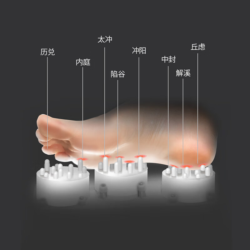科普菲KEEPFIT 针刺气压足部按摩仪 足底腿部按摩器按摩脚部脚底穴位按摩仪热敷 KFOOT-01高清大图