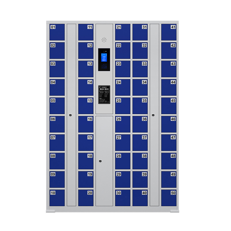 臻远 ZY-SJGB-47 手机充电柜寄存柜电子设备管理柜存包柜 50门人脸识别款