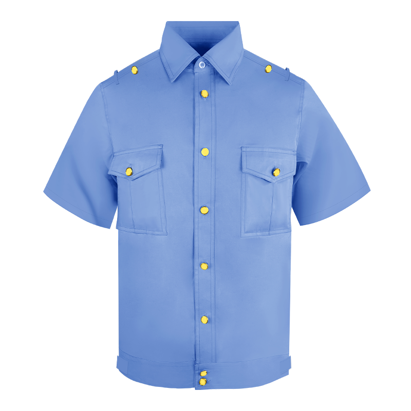短袖工作服C-042高清大图