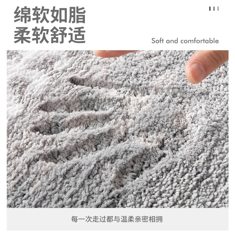 添福运 卫生间门口吸水地垫浴室防滑脚垫厕所洗手间门垫卧室地毯家用垫子卫生间地垫门垫速干脚垫厕所防滑地毯洗手间垫子高清大图