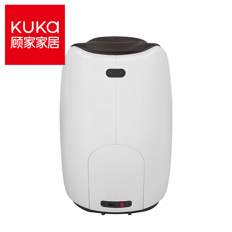 顾家家居 沙发按摩椅 全自动多功能 休闲迷你家用小型办公按摩沙发 月牙白 DK801
