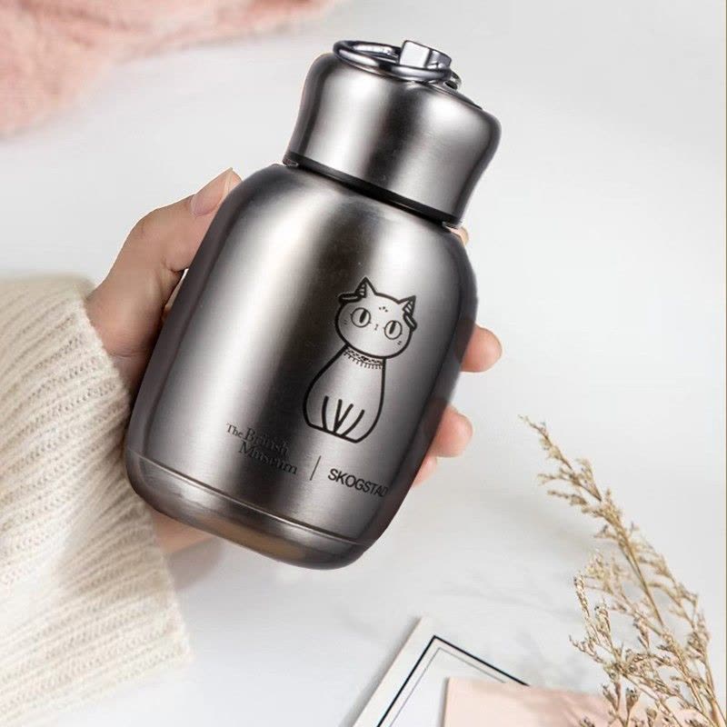 SKOGSTAD SKD—D1005 大英联名真空杯(安德森猫)260mL图片