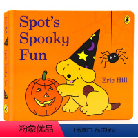 [正版]小玻的万圣节 英文原版绘本 Spot’s Spooky Fun 小波spot系列儿童故事纸板书万圣节主题Eric
