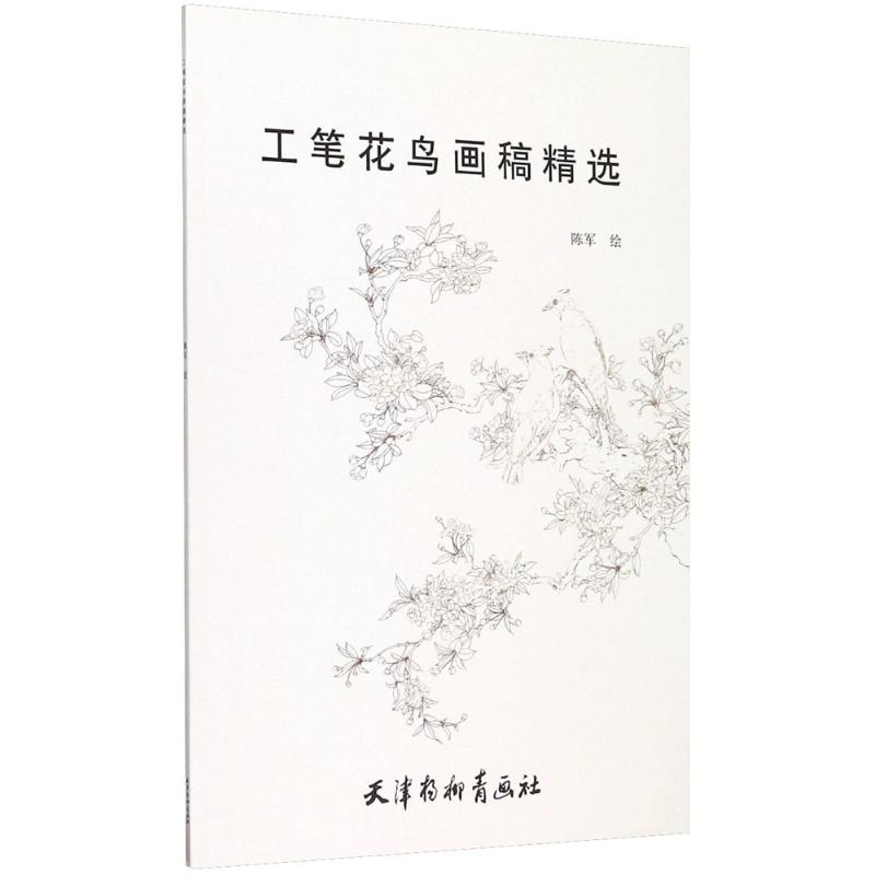 [M]工笔花鸟画稿精选-9787554707593高清大图