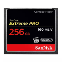 闪迪(SanDisk)256GB CF卡 UDMA7至尊超速读160MB/s写150MB/s单反相机存储卡 支持4K