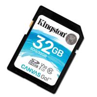 金士顿(Kingston)32GB SD卡读90M/s写45M/s V30 U3 CLASS 10高速相机存储卡
