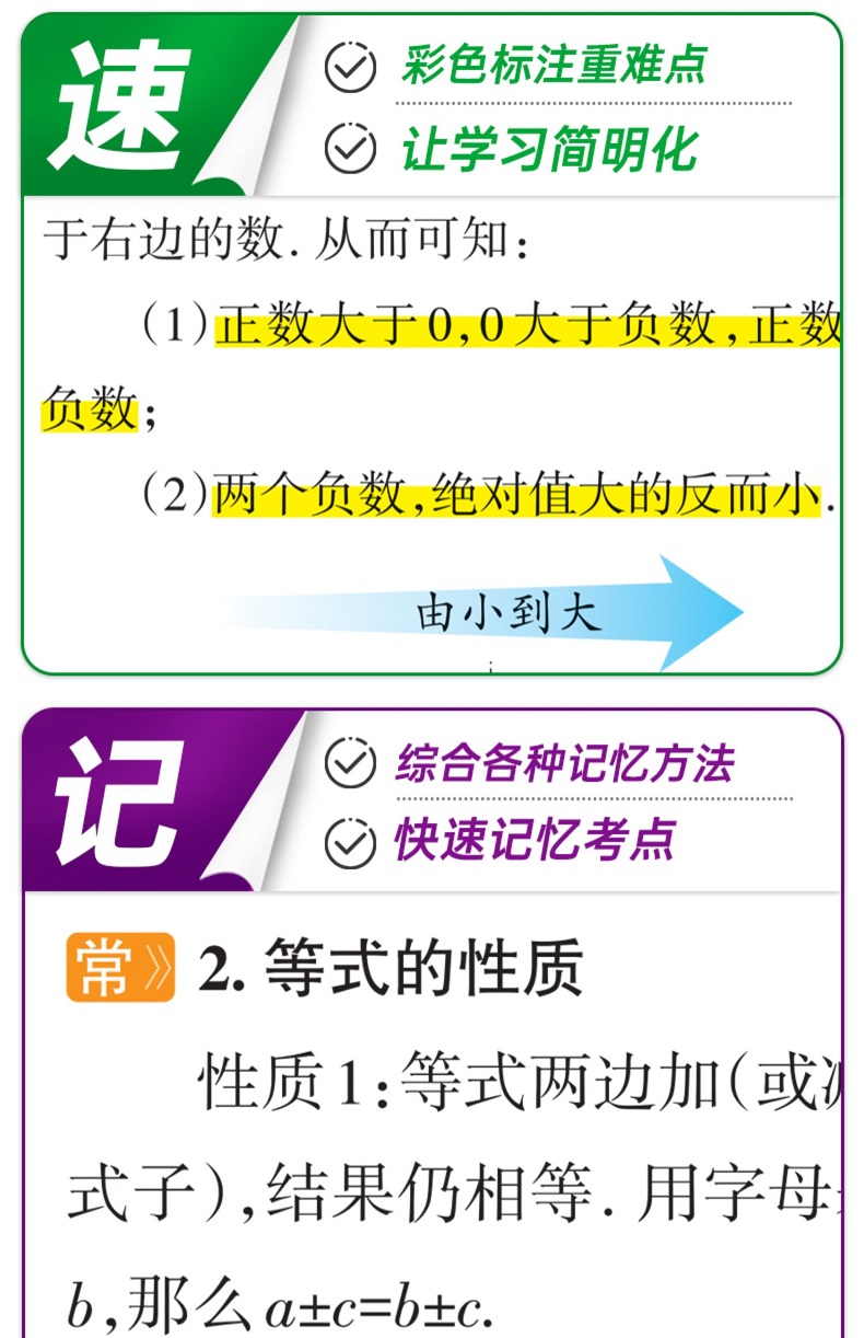 初中地理 通用版 初中通用 [正版]通用版2024初中绿卡图解速记语文数学英语物理化学生物政治历史地理 初一二三789年高清大图