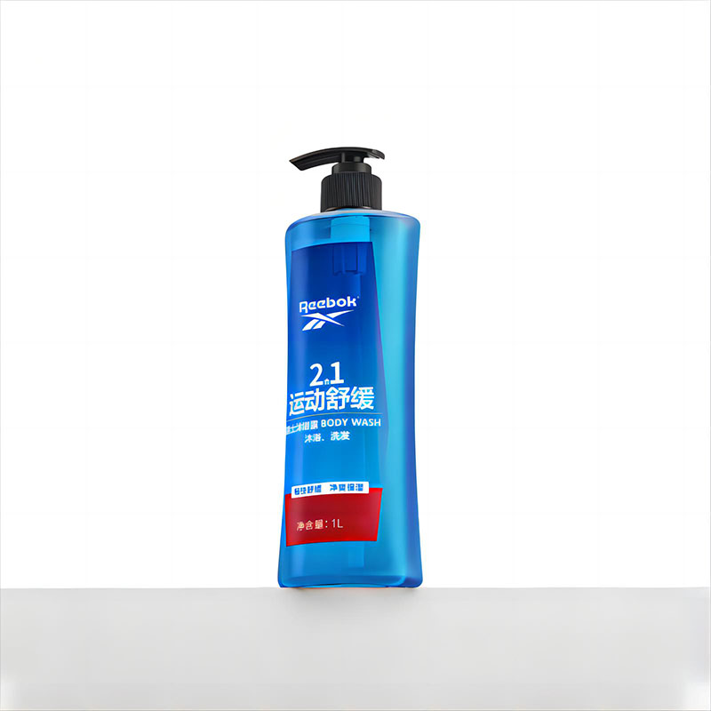 REEBOK锐步男士二合一沐浴露-运动舒缓1000ml 沐浴乳洗发膏二合一高清大图