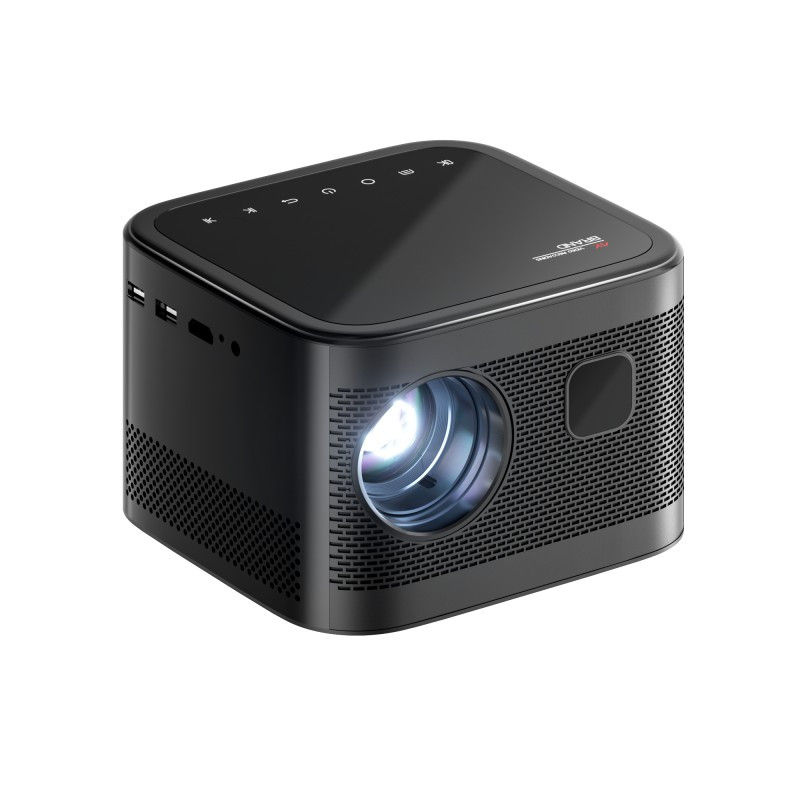 机无线投屏学生宿舍卧室投墙手机家庭影院一体机白天高清1080p投影机